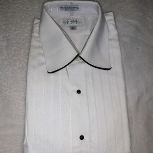 Devin Michael's White Dress shirt Neck BL 12.5